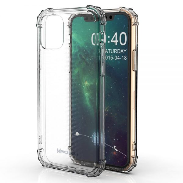 Wozinsky Anti Shock durable case with Military Grade Protection for iPhone 11 Pro transparent