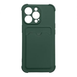Card Armor Case cover for iPhone 11 card wallet Air Bag armored housing green