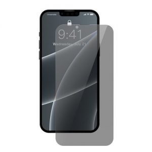 Baseus 0,3mm Anti Spy Glass tempered glass iPhone 13 Pro / iPhone 13 privacy filter (SGBL020702) (case friendly)