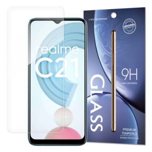 Tempered Glass 9H Screen Protector for Realme C21 (packaging – envelope)