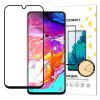 Wozinsky Tempered Glass Full Glue Super Tough Screen Protector Full Coveraged with Frame Case Friendly for Samsung Galaxy A70 black